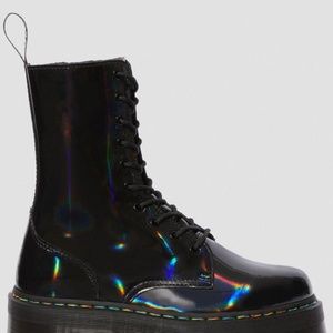 rainbow iridescent dr martens